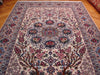 Load image into Gallery viewer, 5.2 x 7.9 SIGNED White Persian Esfahan Rug 9498