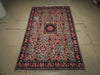 Load image into Gallery viewer, 6.6 x 10.4 Ivory Fine Persian Floral Bijar Rug 72324