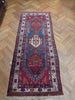 Load image into Gallery viewer, 4&#39; x 9&#39; Red &amp; Blue-Antique-Persian-Kordistan-Runner.jpg