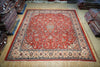 Load image into Gallery viewer, 10&#39; x 12&#39;-Light-Red-Semi-Antique-Persian-Sarouk-Rug.jpg