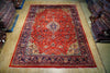 Load image into Gallery viewer, 9x13 Authentic Hand Knotted Semi-Antique Persian Sarouk Rug - Iran - bestrugplace