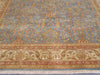 Load image into Gallery viewer, 8.3 x 10 Cerulean Blue Indo Kashan Rug 10135