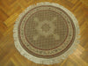 Load image into Gallery viewer, 5x5 Fine Quality Wool&amp;Silk Round Rug - China - bestrugplace