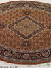 Load image into Gallery viewer, 5x5 Osmanabad Wool &amp; Silk Tabriz Mahi Rug - India - bestrugplace