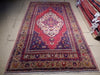 Load image into Gallery viewer, 6.8 x 11.4 Red Semi-Antique Russian Kazak Runner 73214