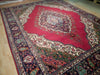 Load image into Gallery viewer, Red-Pink-Semi-Antique-Persian-Sarouk-Rug.jpg