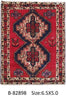 Load image into Gallery viewer, Luxurious 5x6 Authentic Hand-knotted Persian Hamadan Rug - Iran - bestrugplace