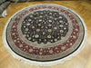 Load image into Gallery viewer, Authentic-Wool-Silk-Round-Rug.jpg