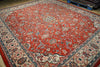 Load image into Gallery viewer, 10&#39; x 12&#39;-Light-Red-Semi-Antique-Persian-Sarouk-Rug.jpg