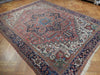 Load image into Gallery viewer, 9 x 12 Antique Handmade Persian Heriz Rug 22336