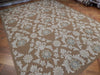 Load image into Gallery viewer, 9&#39; x 12&#39; Brown Aubusson Weave French Weave Rug - bestrugplace