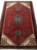 Load image into Gallery viewer, 5x9 Authentic Hand-knotted Persian Hamadan Rug - Iran - bestrugplace