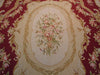 Load image into Gallery viewer, 8 x 10 Deep Rustic Red Aubusson Rug 9545