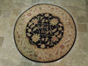 Load image into Gallery viewer, Vegetable-Dyed-Chobi-Round-Rug.jpg