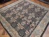 Load image into Gallery viewer, 10&#39; x 10&#39;-Black-&amp;-Ivory-Semi-Antique-Turkish-Oushak-Rug.jpg