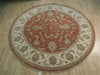 Load image into Gallery viewer, 8x8 Vegetable Dyed Chobi Rug - India - bestrugplace