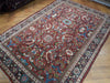 Load image into Gallery viewer, 7.5 x 10.9 Red Semi-Antique Persian Heriz Rug 22870