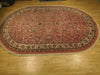 Load image into Gallery viewer, 8x11 Traditional Oval Sarouk Rug - India - bestrugplace