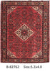 Load image into Gallery viewer, Luxurious 4x6 Authentic Hand-knotted Persian Hamadan Rug - Iran - bestrugplace