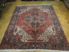 Load image into Gallery viewer, 8x10 Authentic Hand Knotted Semi-Antique Persian Heriz Rug - Iran - bestrugplace