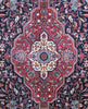 Load image into Gallery viewer, 9.10 x 13.9 SIGNED Persian Kashan Rug NAVY BLUE 82240