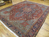 Load image into Gallery viewer, 9x12 Authentic Hand-Knotted Antique Worn Persian Heriz Rug - Iran - bestrugplace