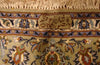 Load image into Gallery viewer, 7.10 x 17.2 Ivory Signed Persian Classic Kashan Rug 15093