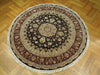 Load image into Gallery viewer, Fine-Quality-Wool-Silk-Round-Rug.jpg 