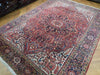 Load image into Gallery viewer, 9&#39; x 12&#39; Semi-Antique Persian Heriz Rug Iranian - bestrugplace