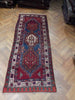 Load image into Gallery viewer, 4&#39; x 9&#39; Red &amp; Blue-Antique-Persian-Kordistan-Runner.jpg