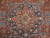 Load image into Gallery viewer, 9x12 Authentic Hand-Knotted Antique Worn Persian Heriz Rug - Iran - bestrugplace