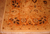 Load image into Gallery viewer, 8 x 10.2 NUETRAL WARM BAIGE GOLD CHOBI PESHAWAR RUG 15120