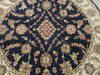 Load image into Gallery viewer, Authentic-Vegetable-Dyed-Chobi-Round-Rug.jpg