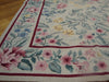 Load image into Gallery viewer, 7.10 x 10 FRENCH COUNTRY FLORAL Needlepoint Rug 11015