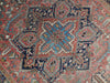 Load image into Gallery viewer, 9 x 12 Antique Handmade Persian Heriz Rug 22336