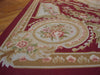 Load image into Gallery viewer, 8 x 10 Deep Rustic Red Aubusson Rug 9545