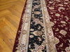 Load image into Gallery viewer, 9 x 12 BURGUNDY Sino Tabriz Wool &amp; Silk Rug Pix-5493