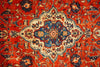 Load image into Gallery viewer, 9x13 Authentic Hand Knotted Semi-Antique Persian Sarouk Rug - Iran - bestrugplace