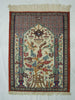 Load image into Gallery viewer, Persian-Qum-Silk-Prayer-Rug.jpg 