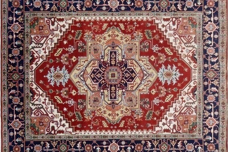 4' x 3' Red Mori Bokhara Rug 75564