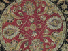 Load image into Gallery viewer, Authentic-Vegetable-Dyed-Chobi-Round-Rug.jpg