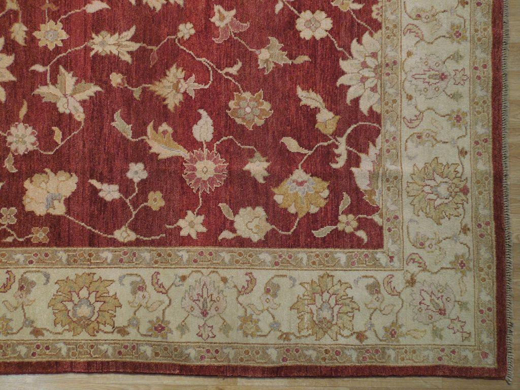 4' x 3' Red Mori Bokhara Rug 75564