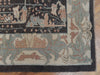 Load image into Gallery viewer, 10&#39; x 10&#39;-Black-&amp;-Ivory-Semi-Antique-Turkish-Oushak-Rug.jpg