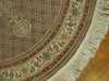 Load image into Gallery viewer, 5x5 Fine Quality Wool&amp;Silk Round Rug - China - bestrugplace