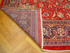 Load image into Gallery viewer, 9.9 x 13 Red Handmade Semi Antique Persian Sarouk Rug 1296