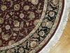 Load image into Gallery viewer, 5x5 Fine Quality Wool&amp;Silk Round Rug - China - bestrugplace