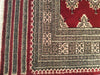 Load image into Gallery viewer, Luxurious 4x6 Authentic Hand Knotted Wool &amp; Silk Jaldar Bokhara Rug - Pakistan - bestrugplace