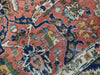 Load image into Gallery viewer, 7&#39; x 10&#39; Coral Semi-Antique Persian Tabriz Heriz Rug 22819