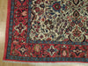 Load image into Gallery viewer, 6.7 x 9.10 Ivory Fine Persian Lilihan Bibikabad Rug 72413