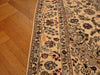 Load image into Gallery viewer, 5&#39; x 7&#39; Dark Brown Fine Wool &amp; Silk Signed Traditional Nain Rug 4224